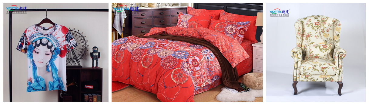 紡織印花機(jī)打樣效果