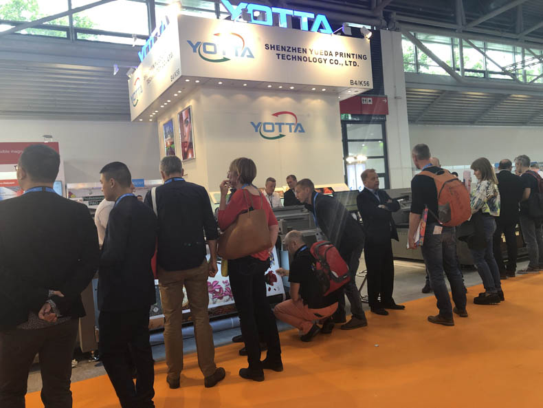 德國 FESPA 展會圓滿結束｜越達uv打印機廠家成交12臺