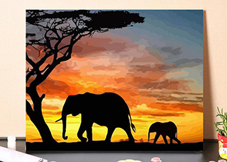 打印數(shù)字油畫的是什么機(jī)器？