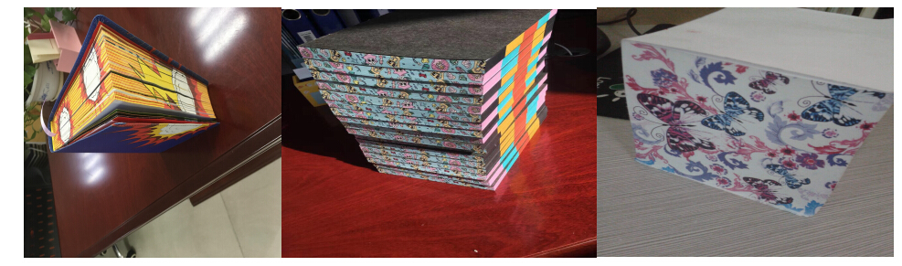 書本側邊打印效果