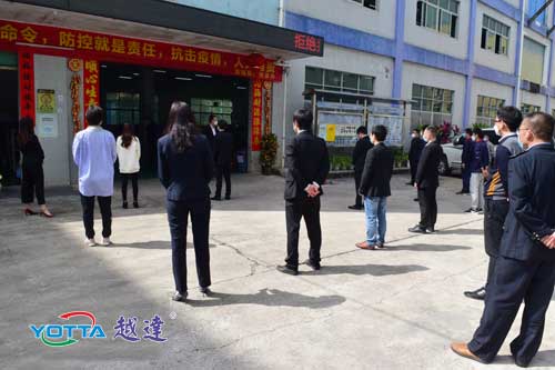 眾志成城，共抗疫情，越達彩印正式開工啦！