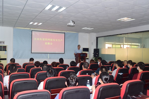 龍崗區龍城街道網格化安全生產會議圓滿結束