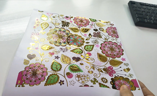 uv打印能打印出燙金效果嗎？